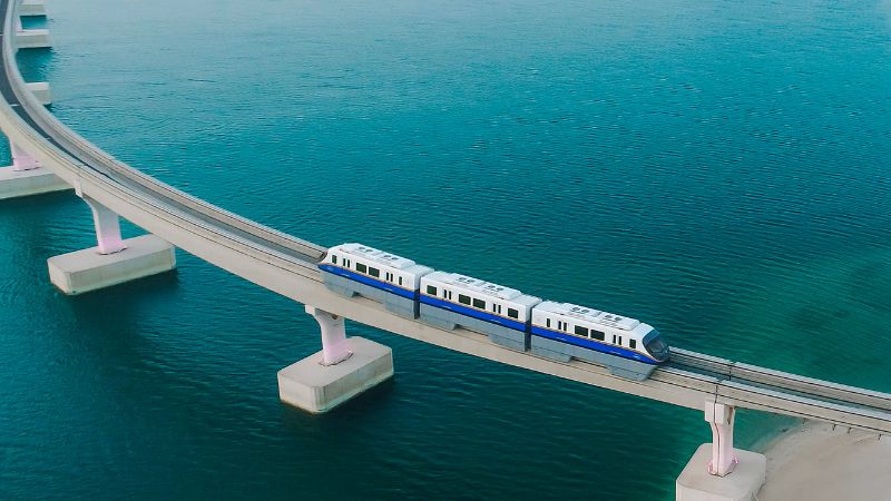 Hop on the Palm Monorail for an Exciting Journey to the Pointe