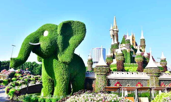 Dubai Miracle Garden Reopens With Brand New Floral Exhibits