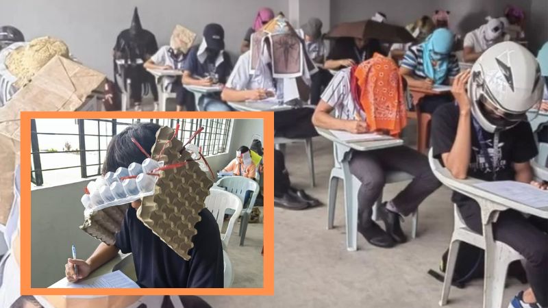 Philippines: Students Asked to Wear 'anti-cheating' Exam Hats, Goes Viral