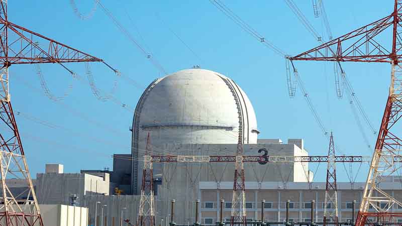 UAE Saves $4 Billion Worth of Gas as Barakah Nuclear Plant Starts Unit 3