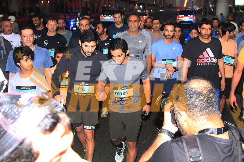 Dubai Crown Prince Sheikh Hamdan joins Dubai Run, surprises residents