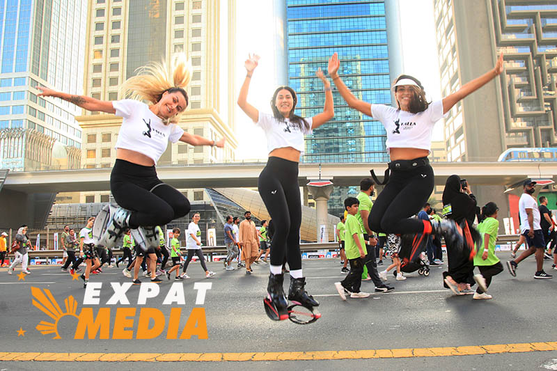 Dubai Run 2025 entertainment guide: aerial stunt paramotors, more
