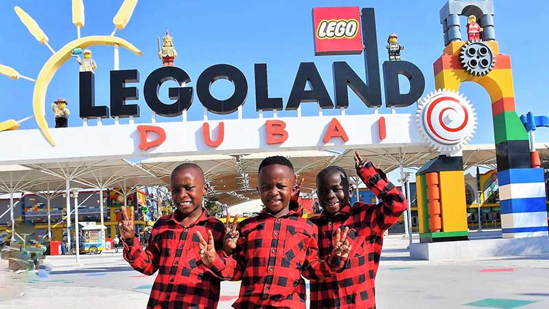 Masaka Kids Africana in viral videos visit Legoland Dubai