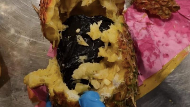 Dubai: Passenger arrested after attempting to smuggle drugs using pineapples