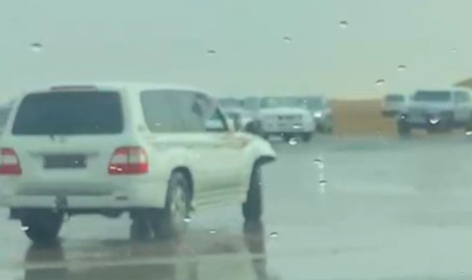 Dubai: Drivers fined for performing stunts in the rain