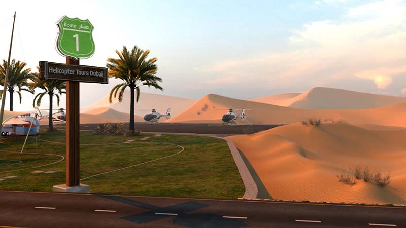 Dubai launches new tourist spot Route 1