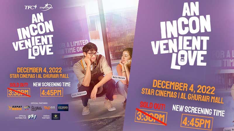 Dubai screening of 'An Inconvenient Love' sold out