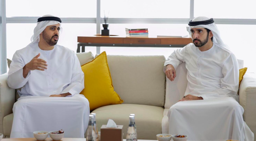 Dubai Crown Prince inspects Etihad Rail mega project progress
