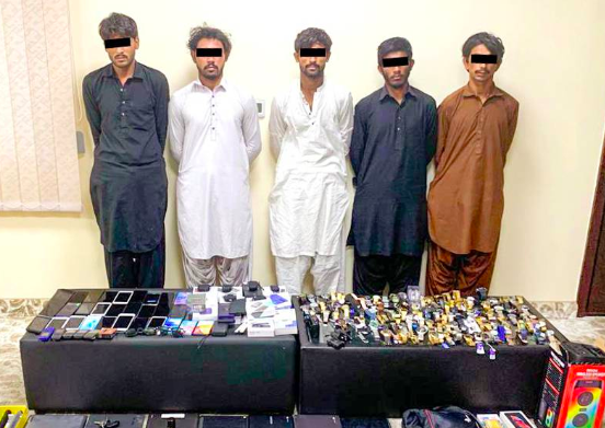Sharjah: Five men arrested for selling stolen electronic items