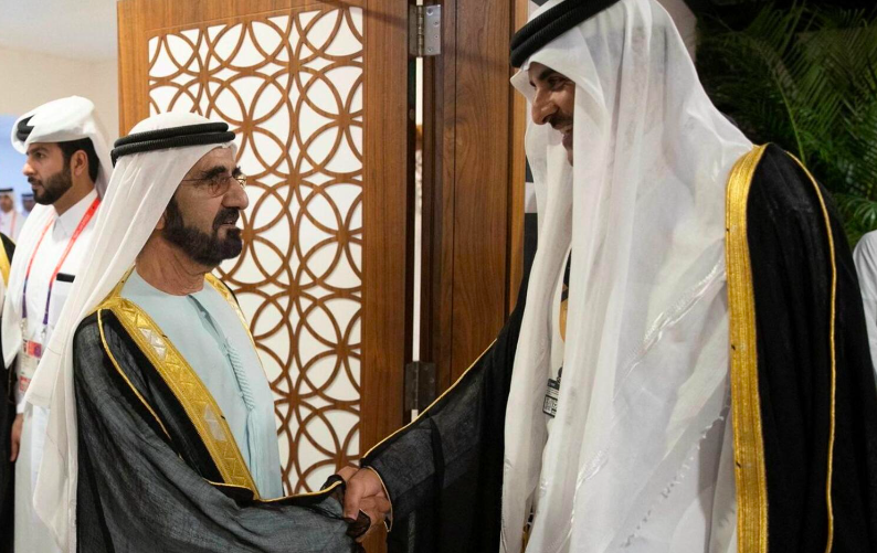 UAE leaders congratulate Emir of Qatar for the success of Fifa World Cup 2022