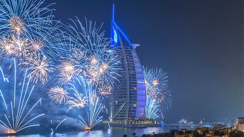 Free Burj Al Arab fireworks to light up Dubai