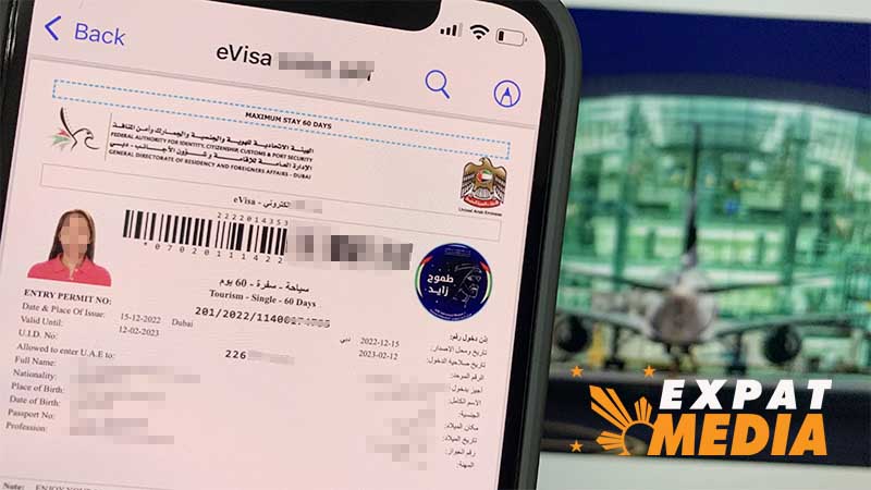 visit visa issued in Dubai. EXPAT MEDIA