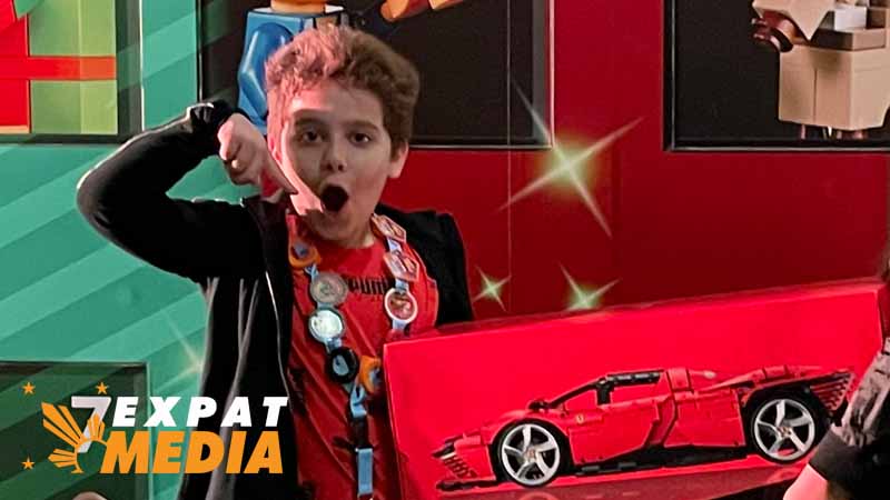Dubai boy wins LEGO Ferrari model at Legoland Dubai