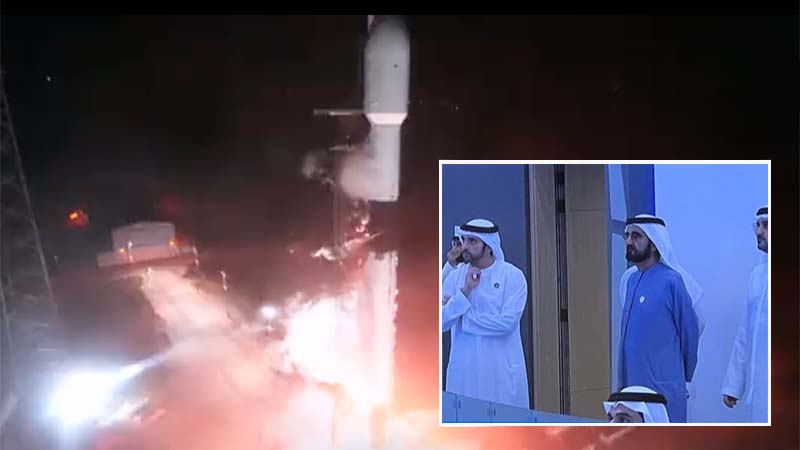 Watch: UAE Rashid Rover blasts off to moon