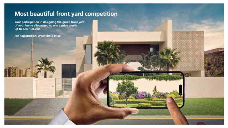 Win up to Dh50,000 with Dubai’s ‘Most Beautiful Green Front Yard’ competition