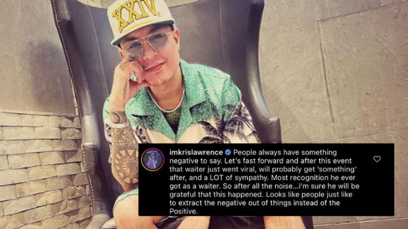 Kris Lawrence slammed after defending Alex Gonzaga from icing incident with waiter