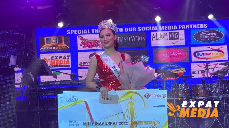 Cebuana expat bags the crown as Miss Pinay Expat 2022