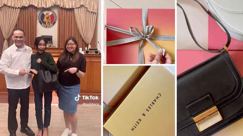 Filipino teen of Charles & Keith 'luxury' bag fame meets mayor, gets more gifts from brand