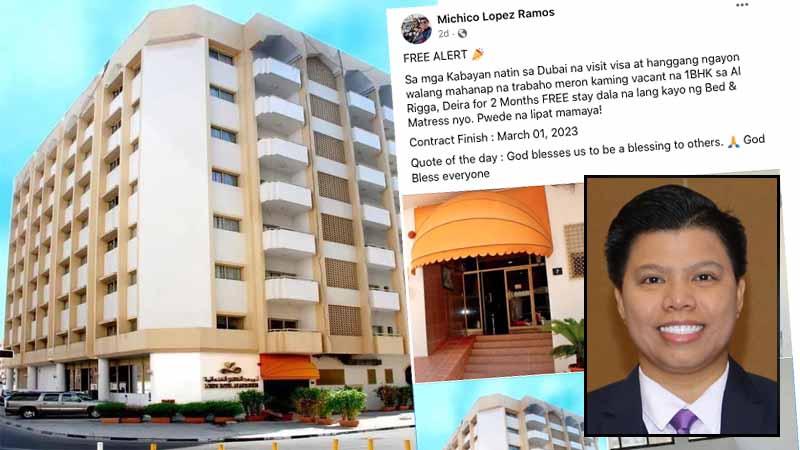 Filipina gives rent-free apartment to jobless Filipinos in Dubai