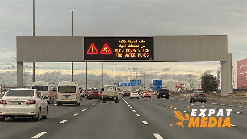 3 new UAE traffic laws during heavy rain that could get violators fined up to Dh2,000