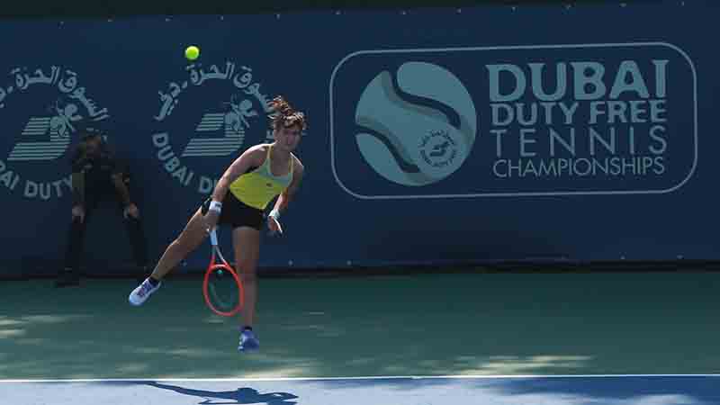 Dubai-born Stefania Bojica makes history at Dubai Duty Free Tennis Championships qualifier