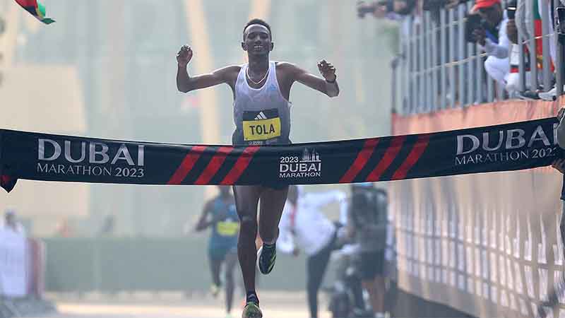 Dubai Marathon 2023: Ethiopian runners dominate race