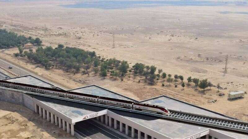 Dh11 billion UAE-Oman trains reduce travel time to 47 minutes