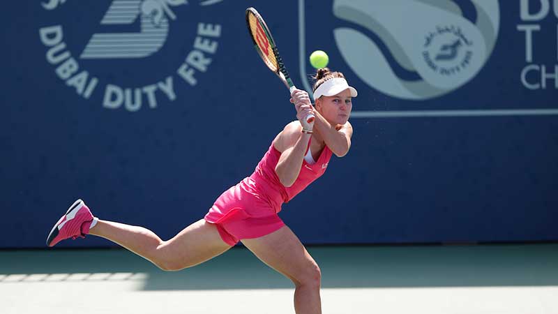 Dubai tennis: Veronika Kudermetova makes early exit from DDFTC