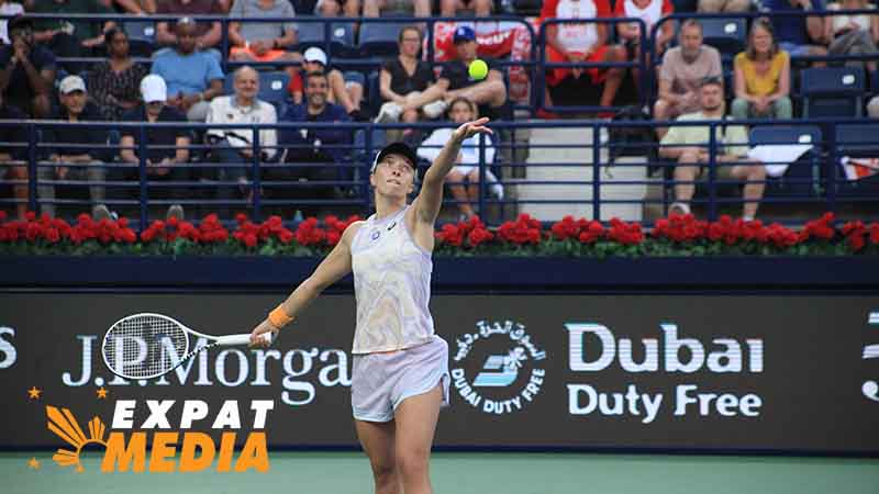 Iga Swiatek secures Dubai tennis final spot