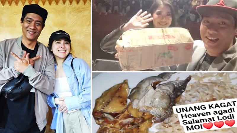 Fan gets surprise danggit from Moira Dela Torre at Qatar concert