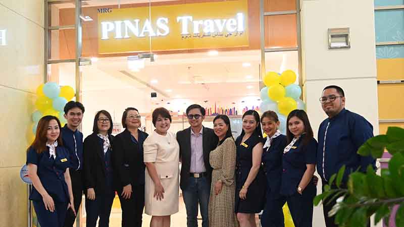 Pinas Travel opens in Dubai’s Reef Mall