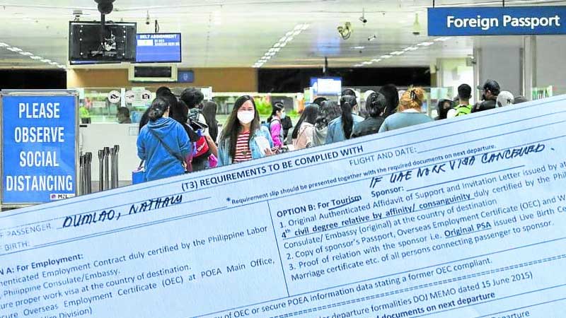Filipina cries ‘trauma’ after Philippine immigration officer refuses to let her travel due to UAE work visa