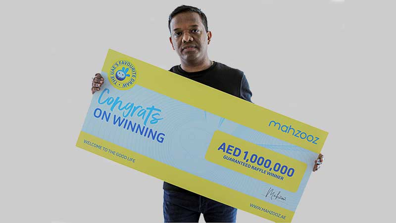 Indian expat in Abu Dhabi wins Dh1 million in Mahzooz