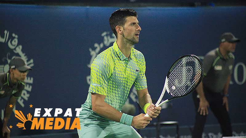 Dubai tennis: Novak Djokovic survives Tomas Machac scare
