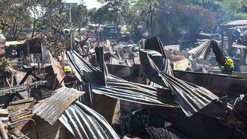 Fire in Philippines: 7 dead including 2 children, over 60 families homeless