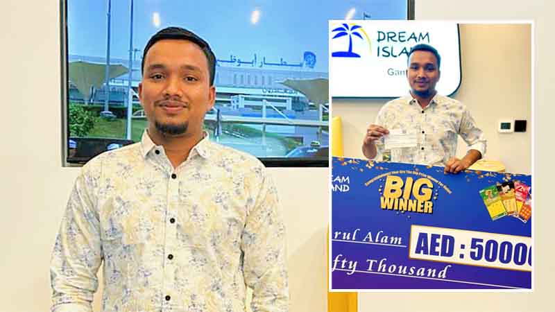 Bangladeshi expat in Abu Dhabi wins Dh50,000 from scratch card