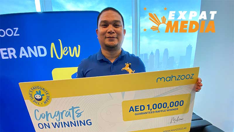 Filipino in Dubai wins Dh1 million in Mahzooz