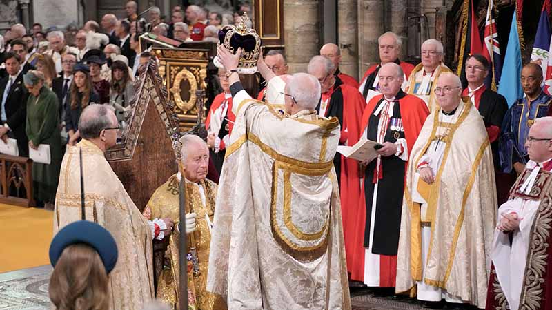 Britain’s King Charles is crowned
