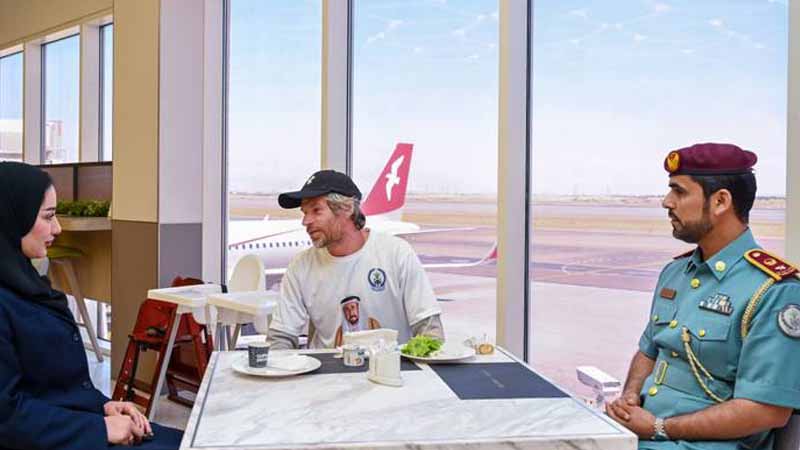 Sharjah: Stranded Russian tourist found under bridge returns home