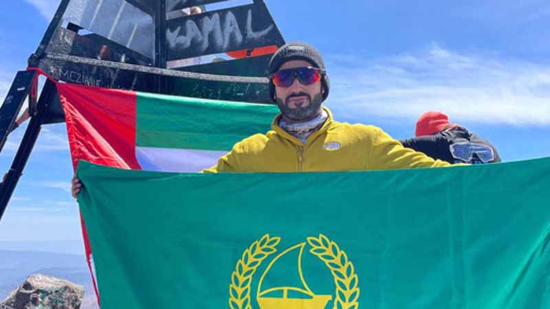 Dubai policeman conquers Arab world's highest peak in Morocco