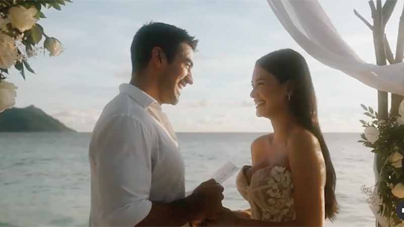 Pia Wurtzbach, Jeremy Jauncey marry in romantic island setting