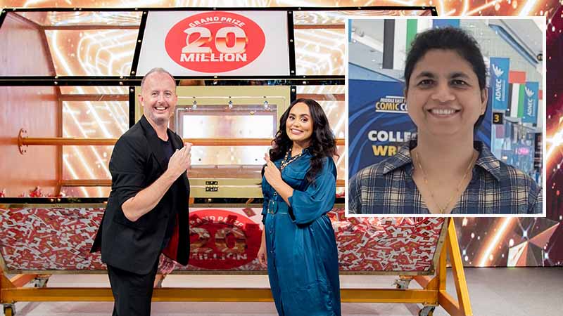 Indian nurse in Abu Dhabi wins Dh20 million with Big Ticket