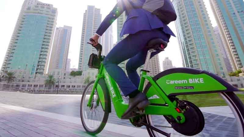 Free Careem bicycle rides in Dubai on June 10