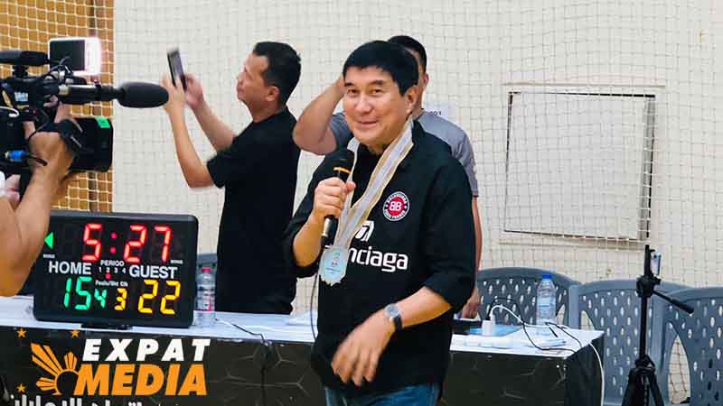 Raffy Tulfo in Dubai for Migrant Workers Day