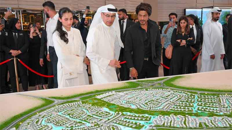 Shah Rukh Khan unveils Dubai megaproject: Dh73.5 billion The Oasis by Emaar