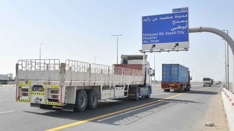 Abu Dhabi announces truck ban during rush hour on November 13