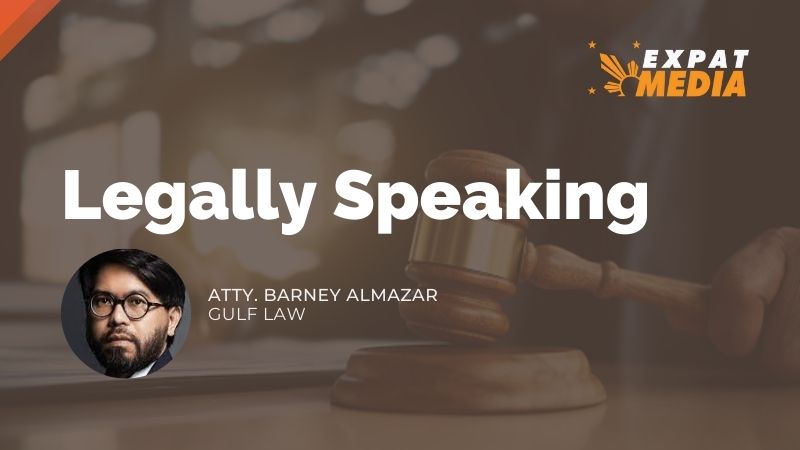 Legally Speaking with Atty Barney Almazar of Gulf Law