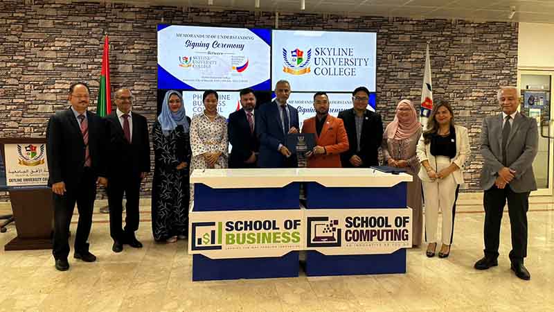 Philippine Business Council Dubai partners with Skyline University for Dh1 million worth of scholarship grants