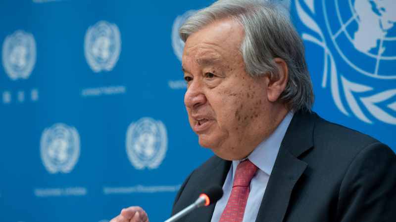 UN Secretary-General António Guterres urges countries to take action amidst the 'era of global boiling' of the world