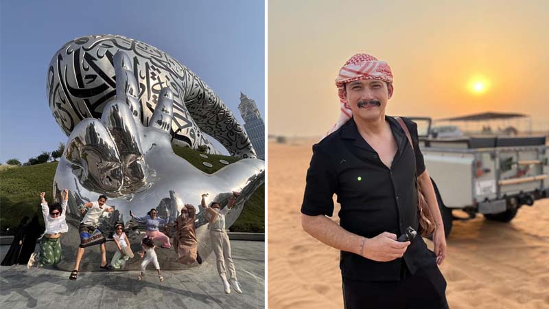 Look: Robin Padilla visits Dubai, Abu Dhabi with family